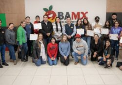 Reconoce ISJ a jóvenes voluntarios del Banco de Alimentos de Hermosillo