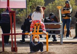 Entrega Sedesson parque rehabilitado en la localidad de Zamora