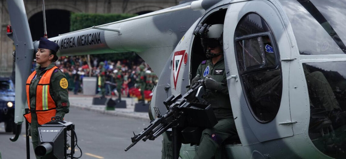 Fuerza Aérea Mexicana se alista para el desfile del 16 de septiembre
