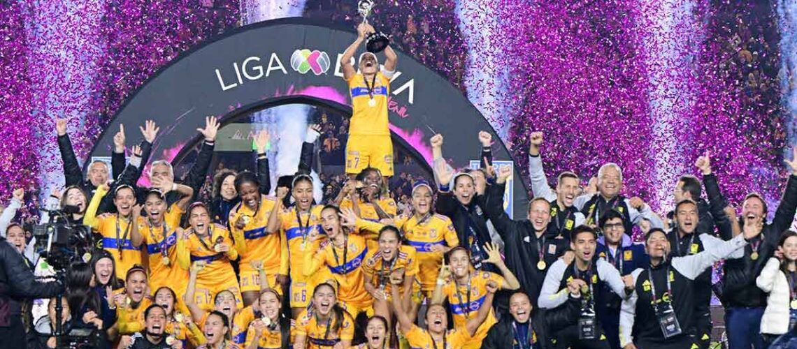Tigres suma su sexto título en Liga MX Femenil tras imponerse al América