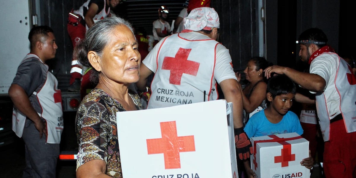 Cruz Roja Mexicana entrega más de 2 mil toneladas de ayuda humanitaria ...