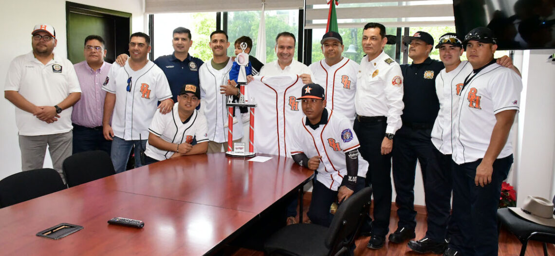 Celebra Toño Astiazarán triunfo de bomberos de Hermosillo en torneo regional de béisbol