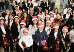 Disfrutan presentación navideña de la Orquesta Sinfónica Infantil y Juvenil de Hermosillo
