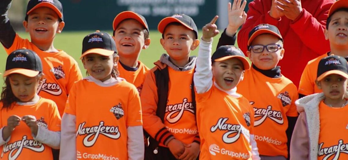 Grupo México, LAMP, Naranjeros y Codeson impulsan el beisbol a través de una academia