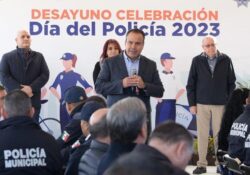 Convoca Toño Astiazarán a policías municipales a no bajar la guardia