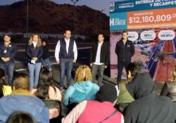 Reconoce Toño Astiazarán logro de familias al entregar pavimentación
