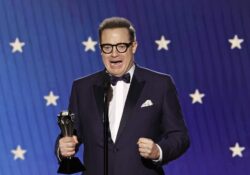 Brendan Fraser se roba la noche con emotivo discurso como mejor actor