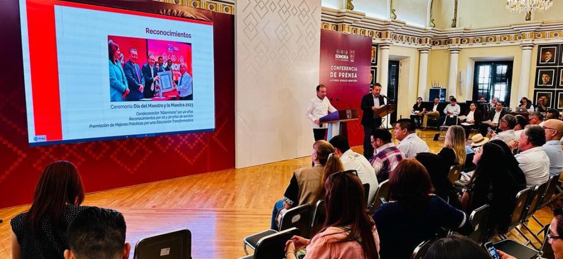 Realizará Gobierno de Sonora encuentro internacional Educar es Transformar