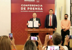 Presenta gobernador Alfonso Durazo iniciativa de Ley de Notarías