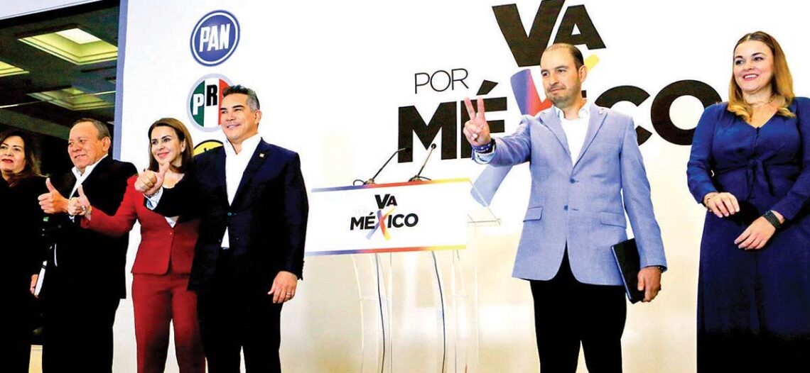La oposición firma alianza para 2024; ofrecen candidato único