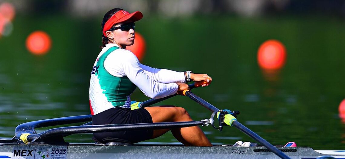 Melissa Márquez consigue cuarto oro en remo para México