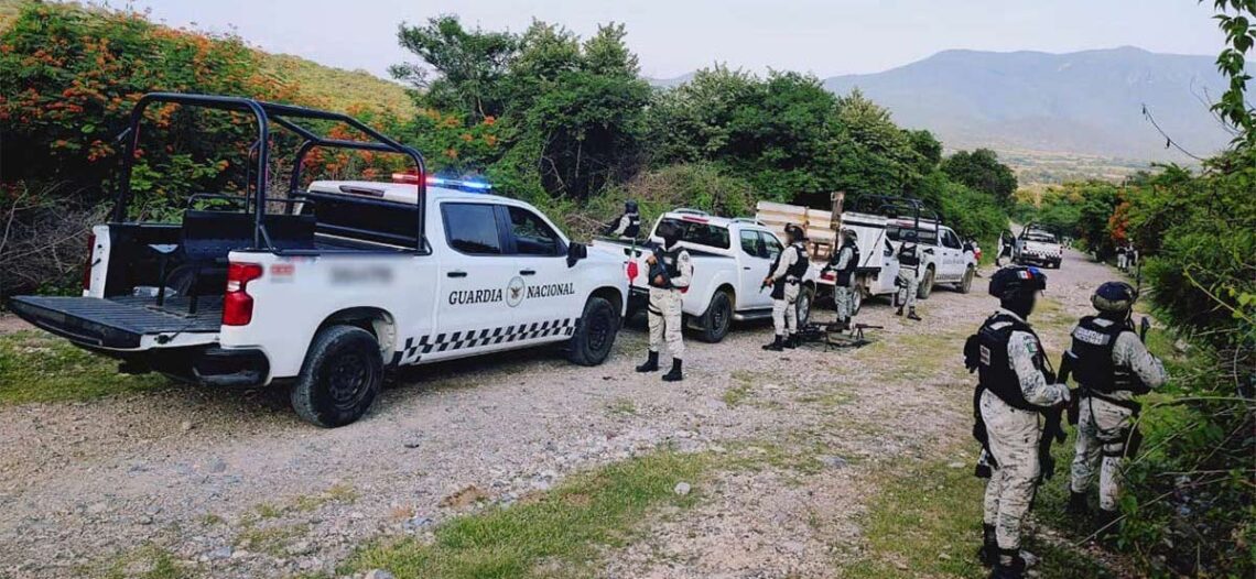 Elementos del Ejército y GN vigilan frontera sur por presencia de crimen organizado
