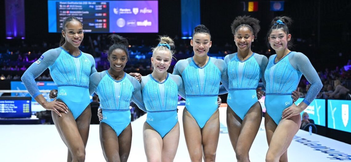 Brillan las estadounidenses: se proclaman monarcas del mundo en gimnasia