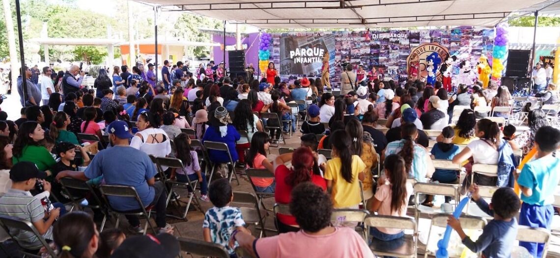 Más de 3 mil sonorenses celebraron el 50 aniversario del Parque Infantil