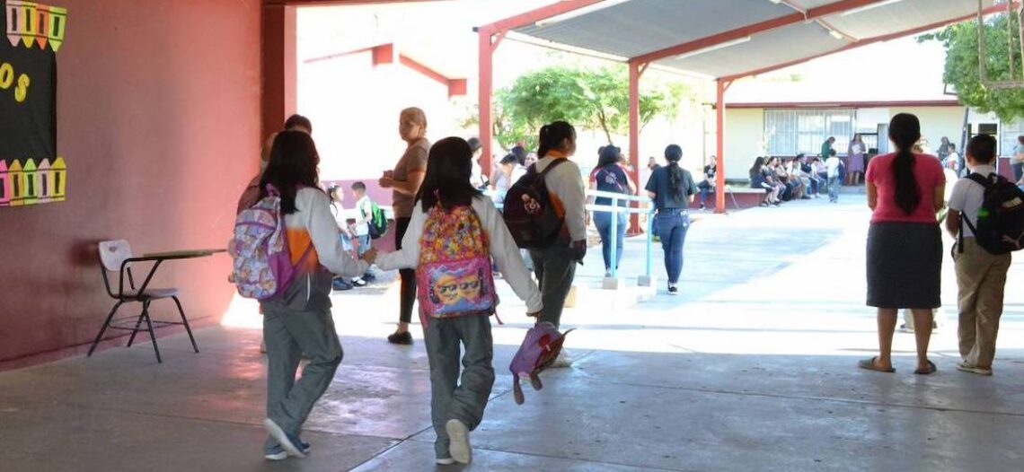 Clases en todas las escuelas de nivel básico de Sonora con el horario habitual: SEC