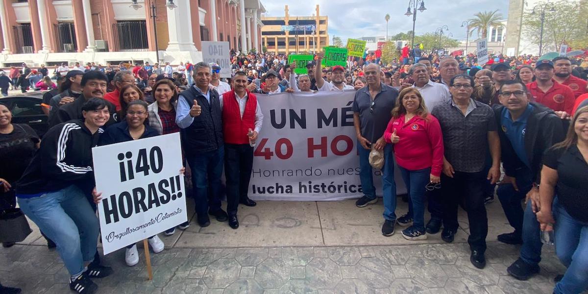 Marchan trabajadores de CTM Sonora para la reducción de la jornada ...