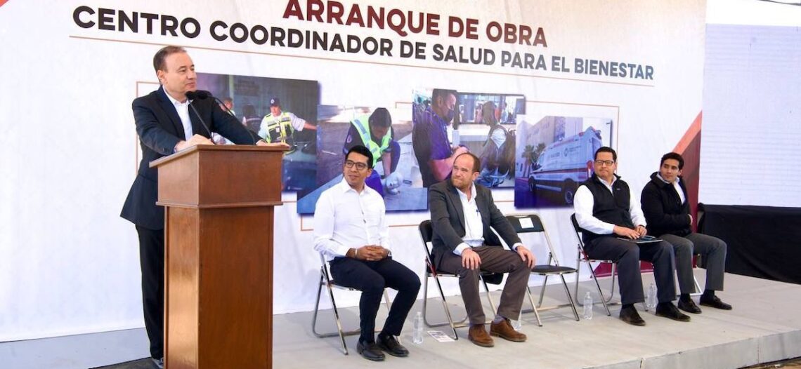 Arranque de obra del Centro Coordinador de Salud para el Bienestar en Hermosillo