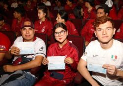 Estimula Gobernador Durazo a más de 450 atletas sonorenses con becas deportivas