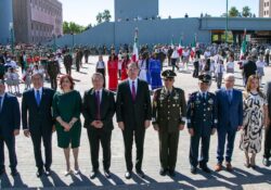Participa Gobierno de Sonora en conmemoración nacional del Día de la Bandera