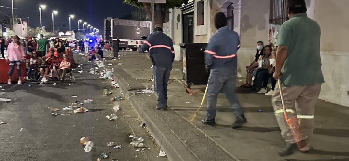 Ambientalista hace llamado ante la basura generada durante eventos masivos