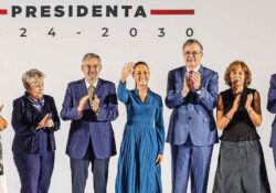 Claudia Sheinbaum presenta a los primeros seis integrantes de su gabinete