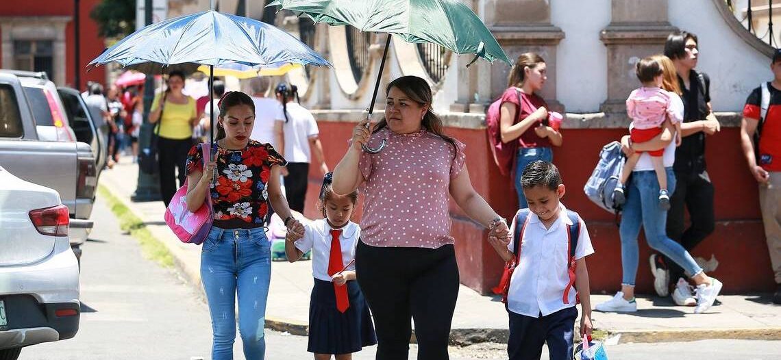 Anuncian modificación del calendario escolar ante las altas temperaturas