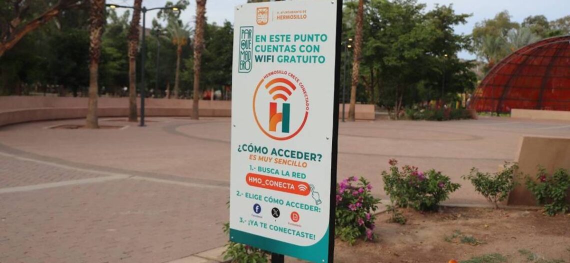 Hermosillo una de las ciudades con mayor conectividad Wifi gratuita