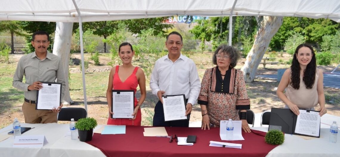Signan Gobierno de Sonora y Conafor convenio para el rescate de La Sauceda