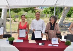 Signan Gobierno de Sonora y Conafor convenio para el rescate de La Sauceda