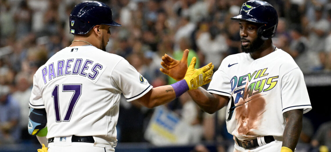 Los Rays de Tampa Bay consideran ofertas por Arozarena y Paredes