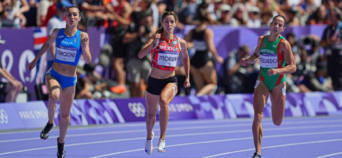 Paola Morán clasifica a semifinales en los 400 metros de Atletismo
