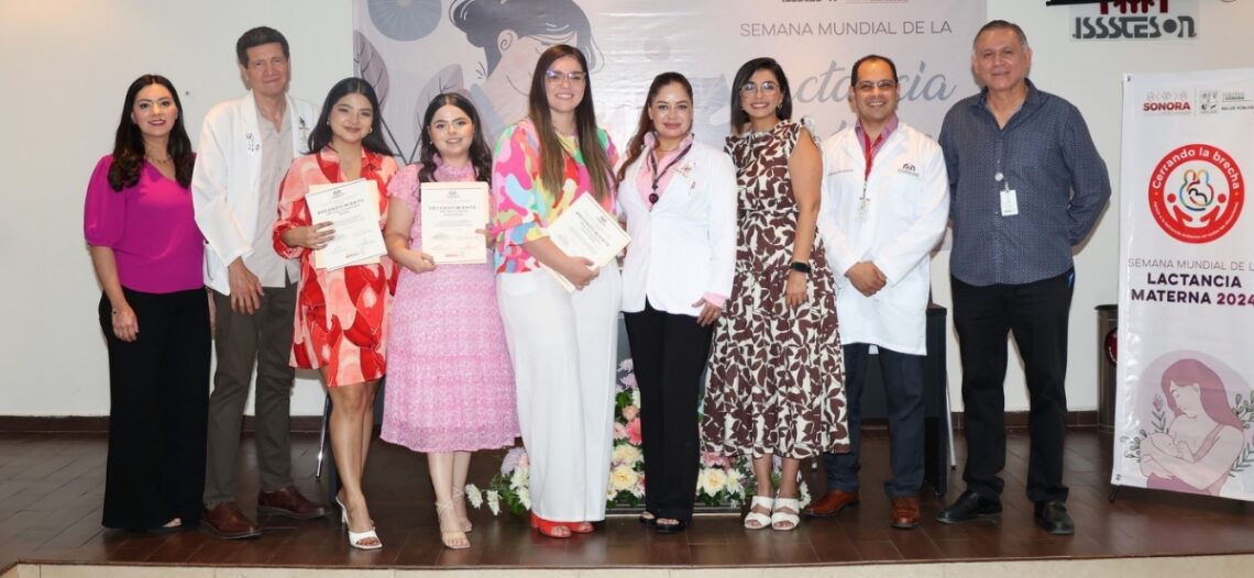 Capacita Isssteson a personal de salud con talleres sobre lactancia materna