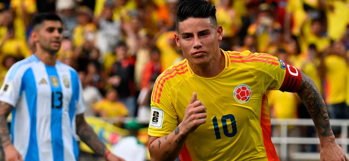 Colombia se cobra su revancha y vence a Argentina en la eliminatoria