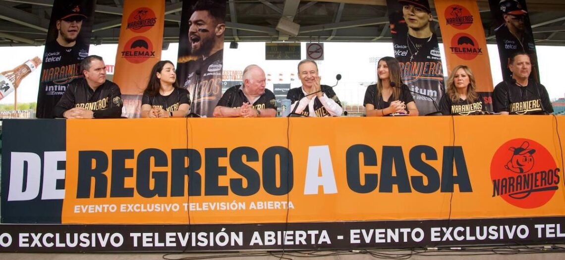 Gobernador Durazo trae de vuelta el beisbol de Naranjeros a Telemax