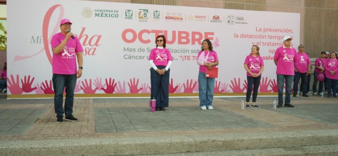 Conmemoran Día Internacional de la Lucha Contra el Cáncer de Mama
