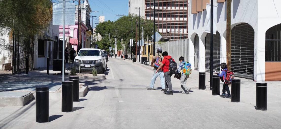 Rescatan el centro cívico de Hermosillo con modernización de calles