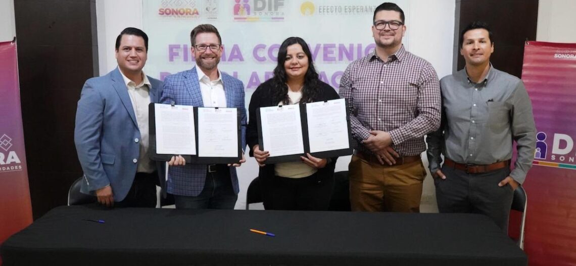 DIF Sonora y The Hope Effect fortalecen programa “Familias de Corazón”