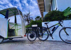 Presentan prototipo de ’Bicitaxi’ para mover a personas en Hermosillo