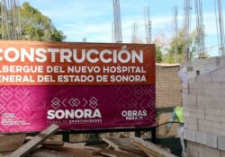 Gobernador avanza en construcción de albergue de Hospital General