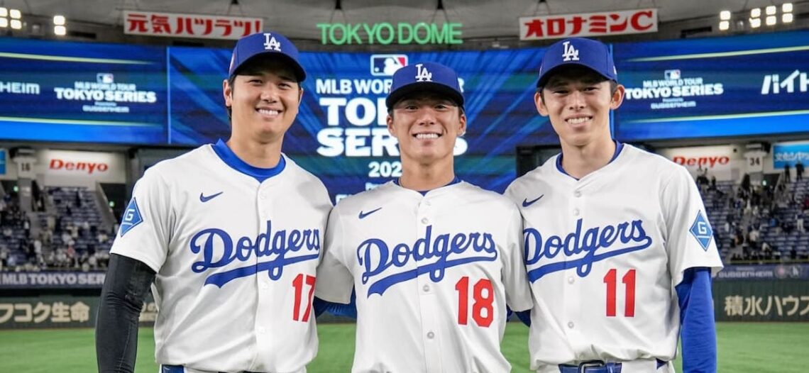 MLB se despide de Japón con barrida de Dodgers y HR de Ohtani