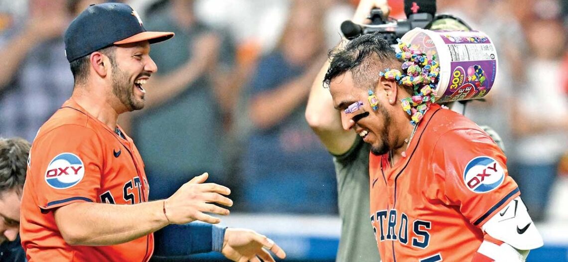 Isaac Paredes pega cuadrangular y se convierte en el héroe de Astros