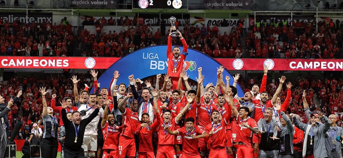 Toluca evita tetracampeonato de América y gana título 11 de Liga MX