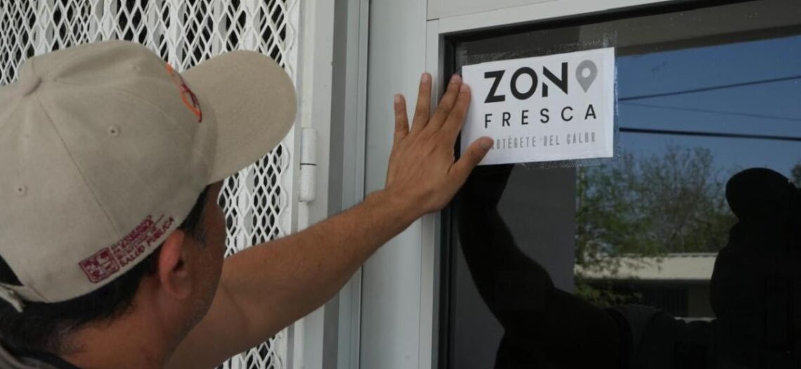 Instala Gobierno de Sonora 239 Zonas Frescas ante calor extremo