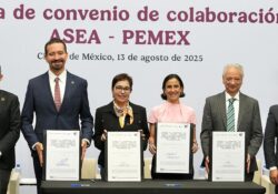 ASEA y Pemex firman convenio para control de emisiones y vigilancia ambiental