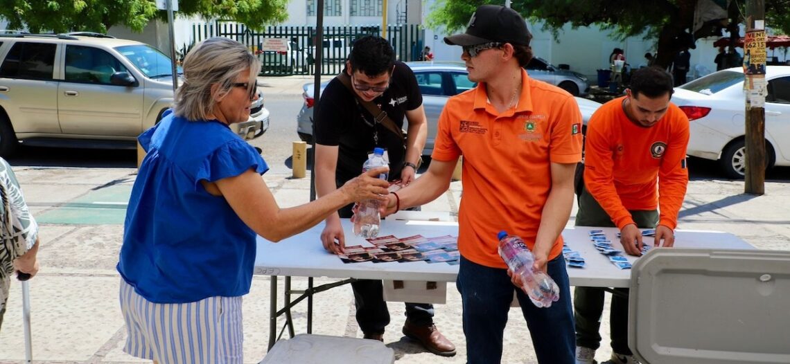 Refuerza Gobierno de Sonora acciones preventivas con entrega de agua