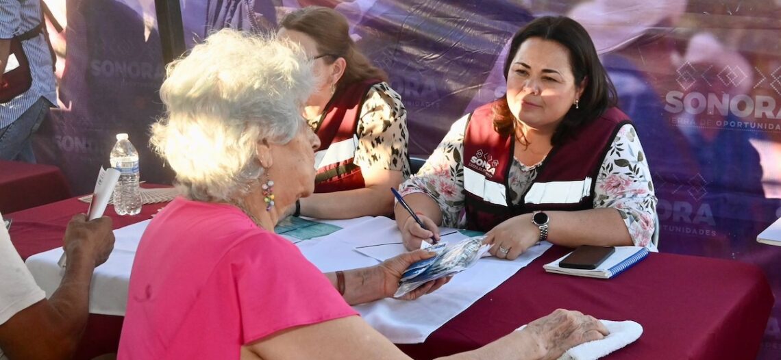 “Sonora Atiende” lleva servicios gratuitos a la colonia Las Amapolas