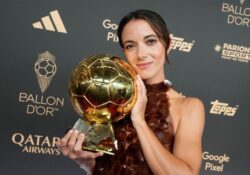 La española Aitana Bonmatí gana por tercera vez el Balón de Oro femenil