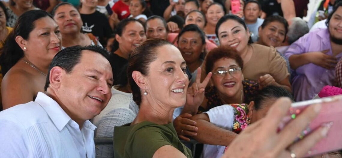 El gobierno está fuerte por el apoyo popular con que cuenta: Sheinbaum ...