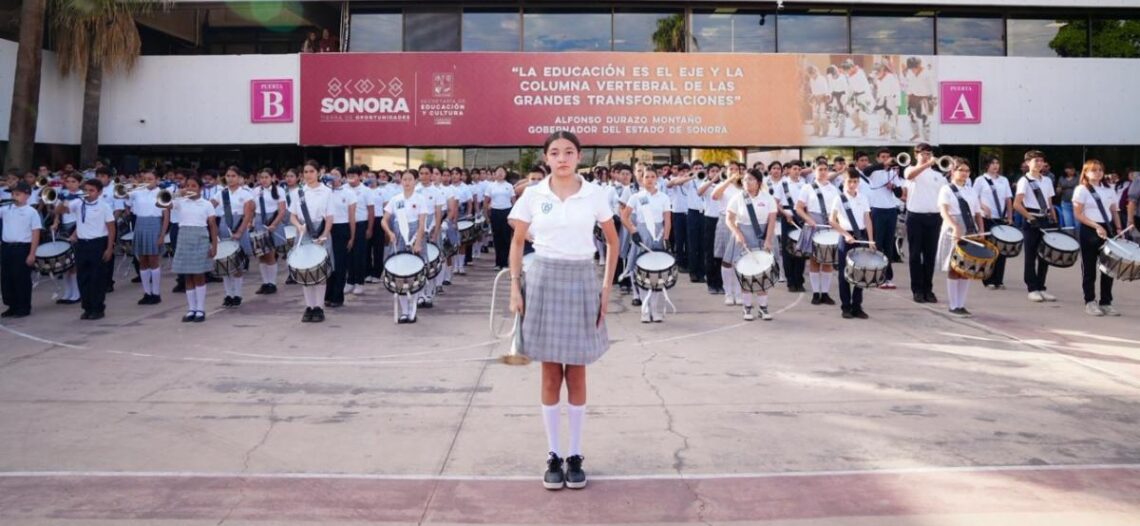 Impulsa Gobierno de Sonora creación de la Banda de Guerra Monumental