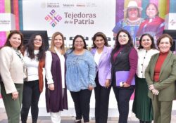 Programa Tejedoras de la Patria empodera a las mujeres: Lorenia Valles
